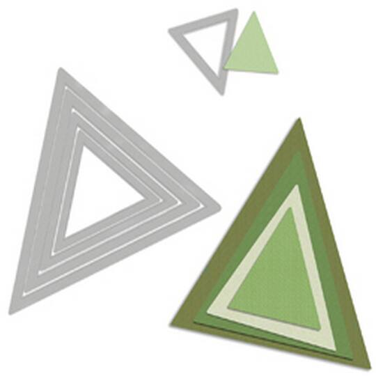 sizzix framelits pennant plain banners dies